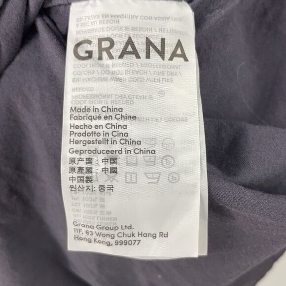 Grana Grey Italian Linen Sleeveless Shift Dress XS - Picture 5 of 6